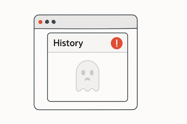 Brisk AI history missing after clearing Chrome cache hero